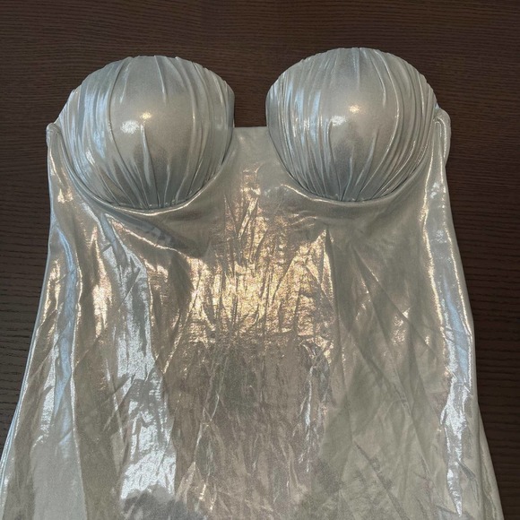 NWOT Revolve Oceanus Strapless Dress - Picture 3 of 4